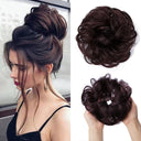 Synthetic Curly Hair Bun Extensions for Instant Updo Style Synthetic Curly Hair Bun Extensions for Instant Updo Style