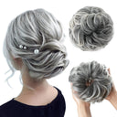 Synthetic Curly Hair Bun Extensions for Instant Updo Style Synthetic Curly Hair Bun Extensions for Instant Updo Style