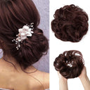 Synthetic Curly Hair Bun Extensions for Instant Updo Style Synthetic Curly Hair Bun Extensions for Instant Updo Style
