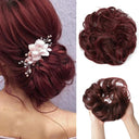 Synthetic Curly Hair Bun Extensions for Instant Updo Style Synthetic Curly Hair Bun Extensions for Instant Updo Style