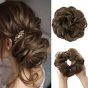 Synthetic Curly Hair Bun Extensions for Instant Updo Style Synthetic Curly Hair Bun Extensions for Instant Updo Style