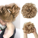 Synthetic Curly Hair Bun Extensions for Instant Updo Style Synthetic Curly Hair Bun Extensions for Instant Updo Style