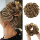 Synthetic Curly Hair Bun Extensions for Instant Updo Style Synthetic Curly Hair Bun Extensions for Instant Updo Style