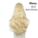Synthetic U Part Blonde Hair Extension for Volume and Length Synthetic U Part Blonde Hair Extension for Volume and Length