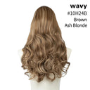 Synthetic U Part Blonde Hair Extension for Volume and Length Synthetic U Part Blonde Hair Extension for Volume and Length