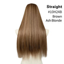 Synthetic U Part Blonde Hair Extension for Volume and Length Synthetic U Part Blonde Hair Extension for Volume and Length