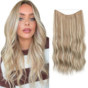 Synthetic Wave Ombre Clip-in Hair Extensions Instant Glamour Synthetic Wave Ombre Clip-in Hair Extensions Instant Glamour