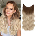Synthetic Wave Ombre Clip-in Hair Extensions Instant Glamour Synthetic Wave Ombre Clip-in Hair Extensions Instant Glamour