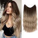 Synthetic Wave Ombre Clip-in Hair Extensions Instant Glamour Synthetic Wave Ombre Clip-in Hair Extensions Instant Glamour
