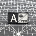 Tactical Blood Type Patch Custom Military Embroidered Gear Tactical Blood Type Patch Custom Military Embroidered Gear