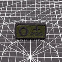 Tactical Blood Type Patch Custom Military Embroidered Gear Tactical Blood Type Patch Custom Military Embroidered Gear