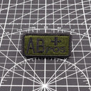 Tactical Blood Type Patch Custom Military Embroidery Gear Tactical Blood Type Patch Custom Military Embroidery Gear