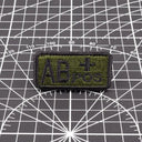 Tactical Blood Type Patch Custom Military Embroidered Gear Tactical Blood Type Patch Custom Military Embroidered Gear