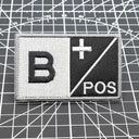 Tactical Blood Type Patch Custom Military Embroidered Gear Tactical Blood Type Patch Custom Military Embroidered Gear
