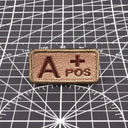 Tactical Blood Type Patch Custom Military Embroidery Gear Tactical Blood Type Patch Custom Military Embroidery Gear