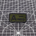 Tactical Blood Type Patch Custom Military Embroidery Gear Tactical Blood Type Patch Custom Military Embroidery Gear