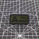 Tactical Blood Type Patch Custom Military Embroidered Gear Tactical Blood Type Patch Custom Military Embroidered Gear