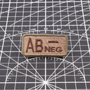 Tactical Blood Type Patch Custom Military Embroidery Gear Tactical Blood Type Patch Custom Military Embroidery Gear