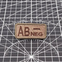 Tactical Blood Type Patch Custom Military Embroidered Gear Tactical Blood Type Patch Custom Military Embroidered Gear