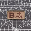 Tactical Blood Type Patch Custom Military Embroidered Gear Tactical Blood Type Patch Custom Military Embroidered Gear