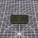 Tactical Blood Type Patch Custom Military Embroidery Gear Tactical Blood Type Patch Custom Military Embroidery Gear