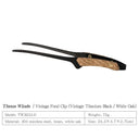 Thous Winds Stainless Steel Camping Tongs for Outdoor Use Thous Winds Stainless Steel Camping Tongs for Outdoor Use