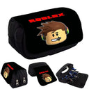 Three-Piece Set of 3D Printing Roblox School Bag Backpack Three-Piece Set of 3D Printing Roblox School Bag Backpack