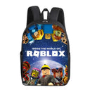 Three-Piece Set of 3D Printing Roblox School Bag Backpack Three-Piece Set of 3D Printing Roblox School Bag Backpack