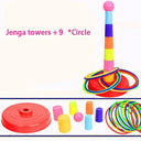 Throwing Ferrule Stacking Toy Colorful Interactive Game Fun Throwing Ferrule Stacking Toy Colorful Interactive Game Fun