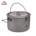 Titanium Camping Cookware Set for Outdoor Cooking 1.3L Titanium Camping Cookware Set for Outdoor Cooking 1.3L