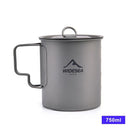 Titanium Camping Mug Lightweight Outdoor Travel Cup Titanium Camping Mug Lightweight Outdoor Travel Cup