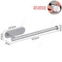 Toilet Paper Holder Wall Mount Rustproof Adhesive Rack Steel Toilet Paper Holder Wall Mount Rustproof Adhesive Rack Steel