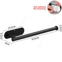 Toilet Paper Holder Wall Mount Rustproof Adhesive Rack Steel Toilet Paper Holder Wall Mount Rustproof Adhesive Rack Steel