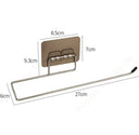 Toilet Paper Holder Wall Mount Rustproof Adhesive Rack Steel Toilet Paper Holder Wall Mount Rustproof Adhesive Rack Steel