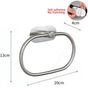 Toilet Paper Holder Wall Mount Rustproof Adhesive Rack Steel Toilet Paper Holder Wall Mount Rustproof Adhesive Rack Steel