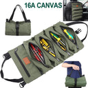 Tool Roll Up Organizer Bag: Durable Nylon and Portable Tool Roll Up Organizer Bag: Durable Nylon and Portable