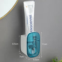 Toothpaste Wall Mount: Automatic Bathroom Organizer Dispenser Toothpaste Wall Mount: Automatic Bathroom Organizer Dispenser