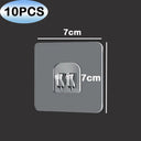 Transparent Adhesive Hooks for Organizing Kitchen & Bathroom Transparent Adhesive Hooks for Organizing Kitchen & Bathroom