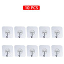 Transparent Heavy Duty Adhesive Hooks For Kitchen And Bathroom Transparent Heavy Duty Adhesive Hooks For Kitchen And Bathroom