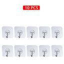 Transparent Heavy Duty Adhesive Hooks Kitchen and Bathroom Transparent Heavy Duty Adhesive Hooks Kitchen and Bathroom