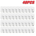 Transparent Hook Stainless Steel Self-Adhesive Key Hangers Transparent Hook Stainless Steel Self-Adhesive Key Hangers