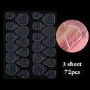 Transparent Nail Extension Adhesive Tapes Seamless Bond Transparent Nail Extension Adhesive Tapes Seamless Bond