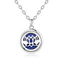 Tree Of Life Essential Oil Diffuser Necklace Stainless Steel Tree Of Life Essential Oil Diffuser Necklace Stainless Steel