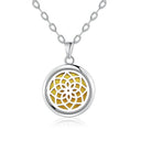 Tree Of Life Essential Oil Diffuser Necklace Stainless Steel Tree Of Life Essential Oil Diffuser Necklace Stainless Steel