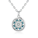 Tree Of Life Essential Oil Diffuser Necklace Stainless Steel Tree Of Life Essential Oil Diffuser Necklace Stainless Steel