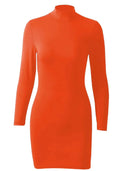 Chic Turtleneck Bodycon Dress for Sophisticated Women Chic Turtleneck Bodycon Dress for Sophisticated Women