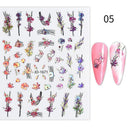 Tropical Sunset Nail Sticker Set for Exotic Beach Paradise Tropical Sunset Nail Sticker Set for Exotic Beach Paradise