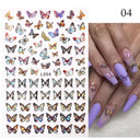 Tropical Sunset Nail Sticker Set for Exotic Beach Paradise Tropical Sunset Nail Sticker Set for Exotic Beach Paradise