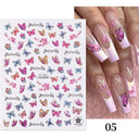 Tropical Sunset Nail Sticker Set for Exotic Beach Paradise Tropical Sunset Nail Sticker Set for Exotic Beach Paradise