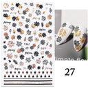 Tropical Sunset Nail Sticker Set for Exotic Beach Paradise Tropical Sunset Nail Sticker Set for Exotic Beach Paradise